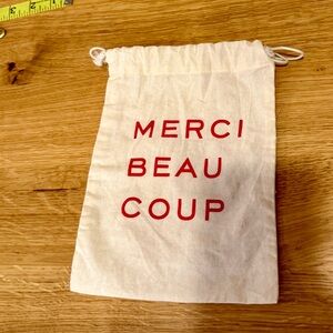 Clare v dust pouch Merci Beaucoup Drawstring Pouch